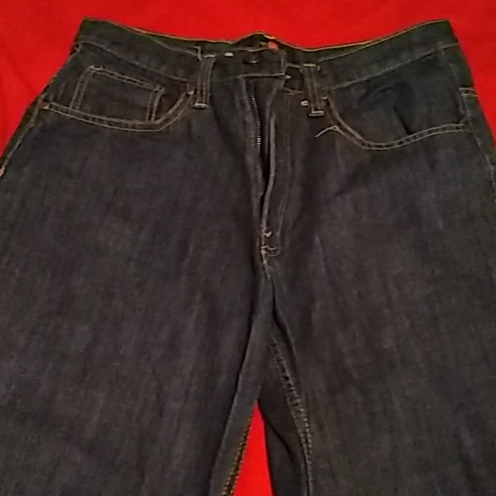Blue jean shorts